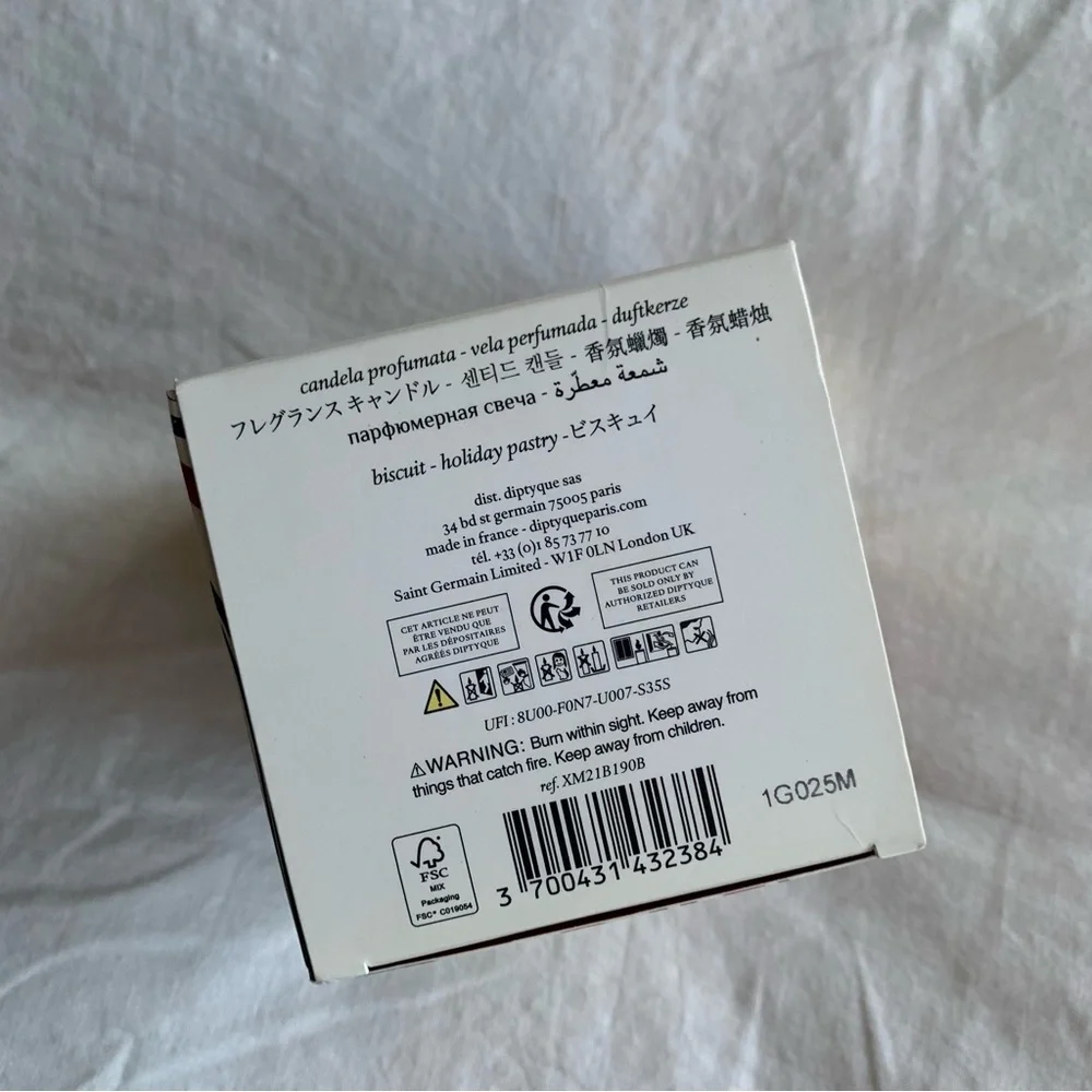 Diptyque Biscuit Candle